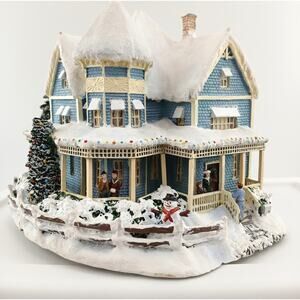 Hawthorne Village Holiday Bed & Breakfast Thomas Kinkade's Christmas Collection